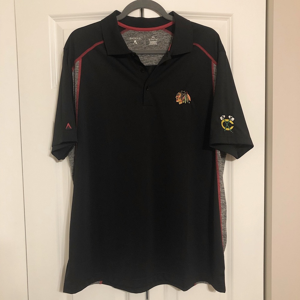 Black, Red & Grey, XL, Antigua